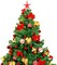 30 Pieces Ceramic Christmas Tree Replacement Lights (	Multicolor) 2.2 x 3.5 inches
